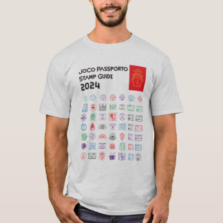 JoCo Passporto 2024 Briefmarke Guide T - Shirt