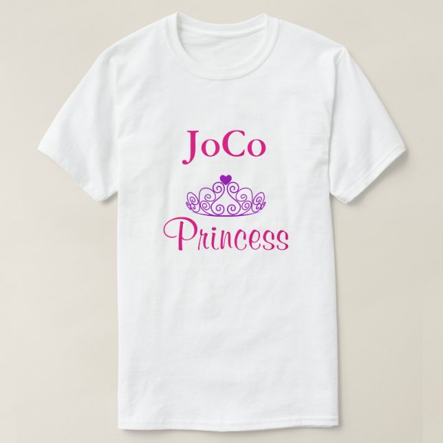 JoCo Princess Tiara T-Shirt (Design vorne)