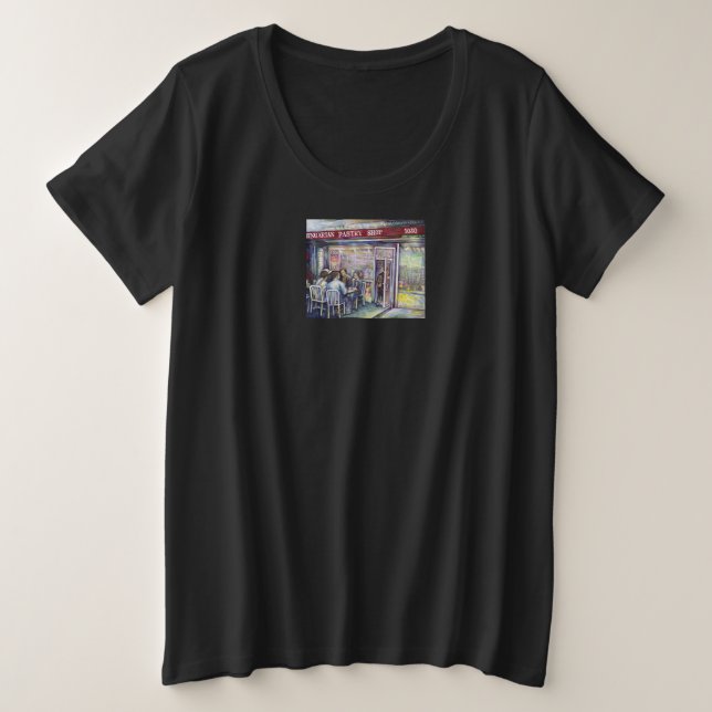 Jocund Große Größe T-Shirt (Design vorne)