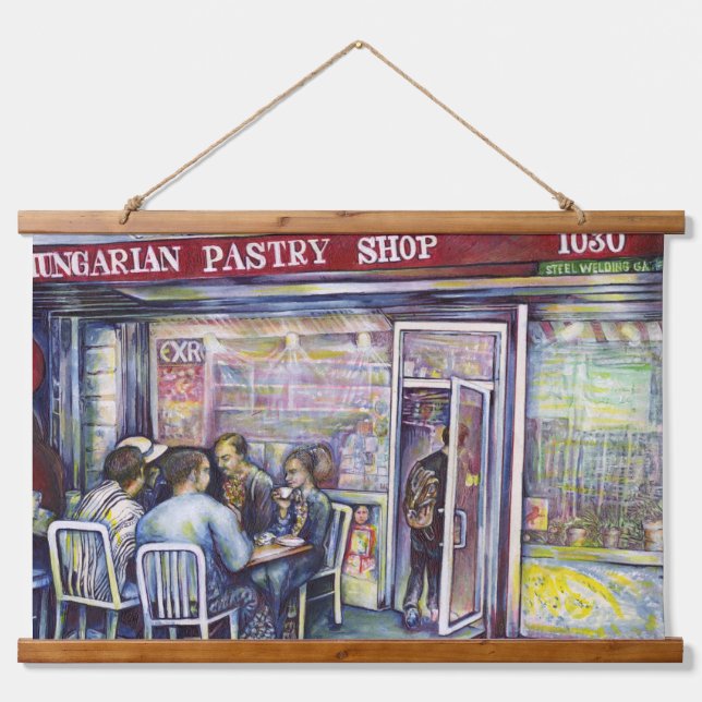 Jocund Wandteppich Mit Holzrahmen (Vorne)