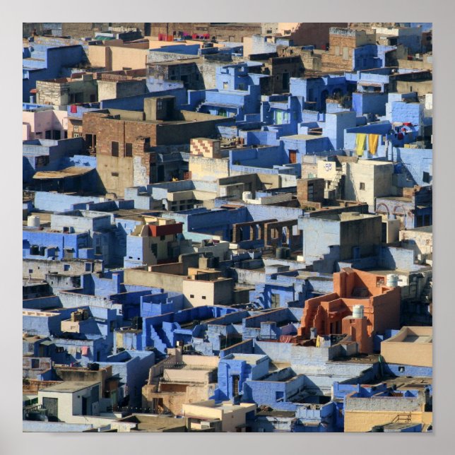 Jodhpur - Blue City Poster (Vorne)