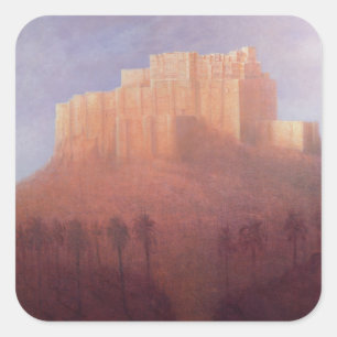 Jodhpur Fort Quadratischer Aufkleber