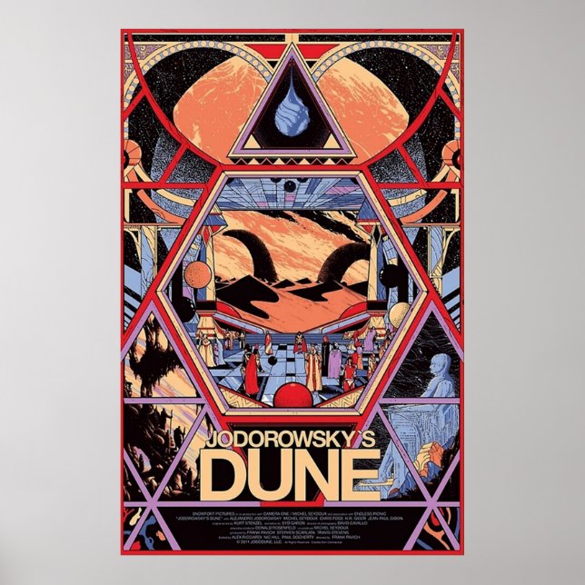 Jodorowskys Dunes Poster (Vorne)