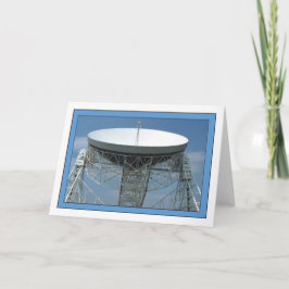 Jodrell Bank Greetings Card Karte