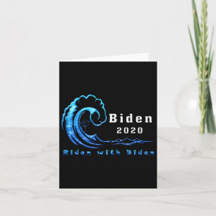 Joe 2020 Riden mit Biden Präsident Wahlkampf Liber Karte