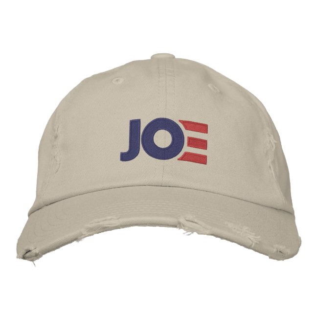 JOE BESTICKTE BASEBALLKAPPE (Vorderseite)