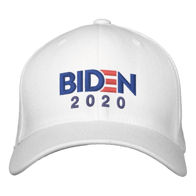 JOE BIDEN 2020 BESCHÄFTIGTE BASEBALL CAP BESTICKTE BASEBALLKAPPE (Vorderseite)