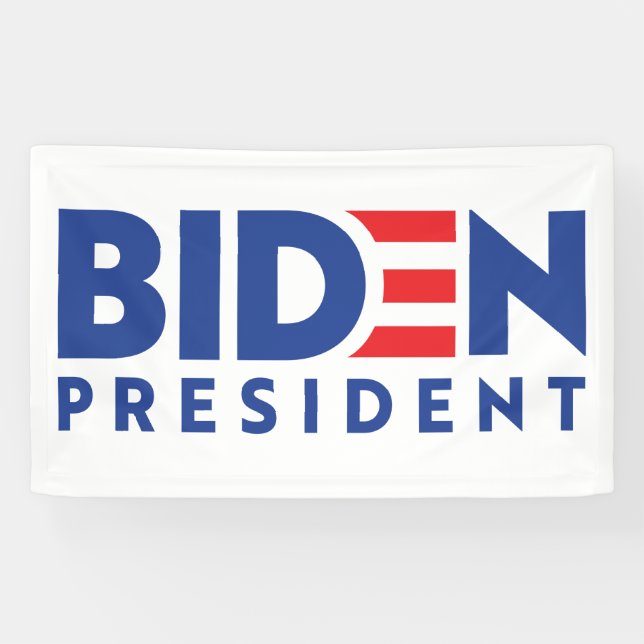 Joe Biden 2020 Biden für Präsident Banner (Horizontal)
