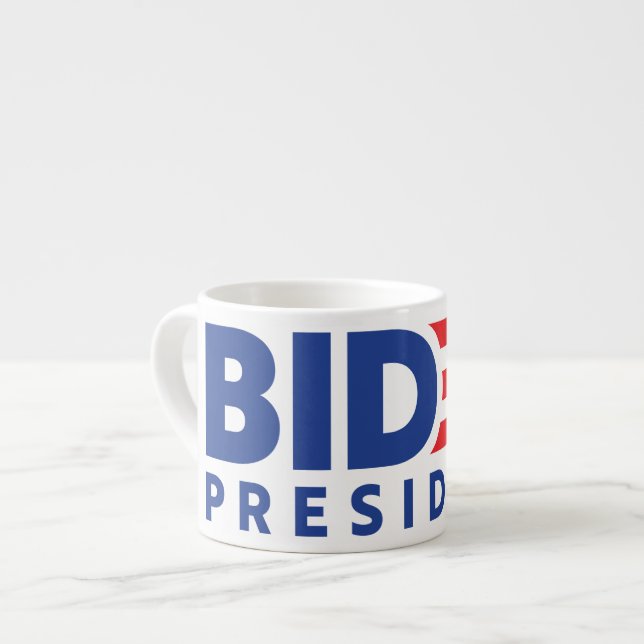 Joe Biden 2020 Biden für Präsident Espressotasse (Vorderseite Links)