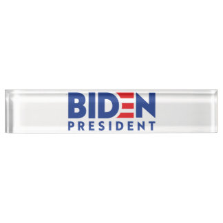 Joe Biden 2020 Biden für Präsident Namensplakette