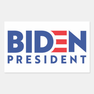 Joe Biden 2020 Biden für Präsident Rechteckiger Aufkleber