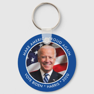 Joe Biden 2020 Collectible Keepake Foto Schlüsselanhänger