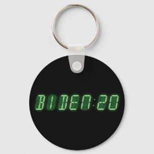 Joe Biden 2020 Digitale Uhr Schlüsselanhänger