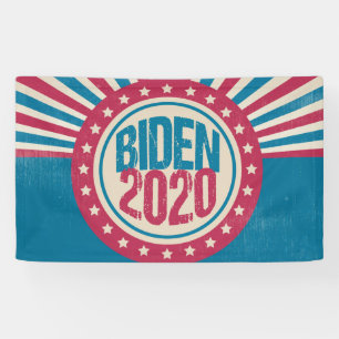 Joe Biden 2020 Retro Politisch Banner