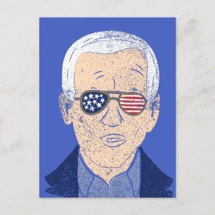 Joe Biden 2020 Wahl Distressed Graphic Postkarte