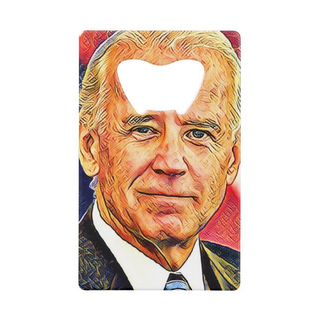 Joe Biden-2020Wahl_ Geldbeutel Flaschenöffner (Vorderseite)