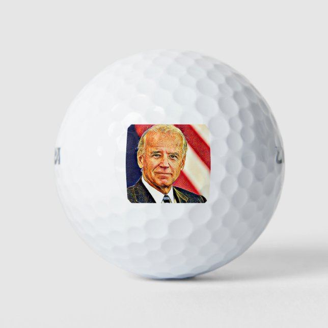 Joe Biden-2020Wahl_ Golfball (Vorderseite)