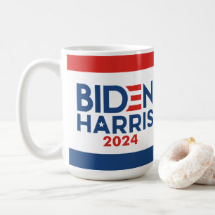 Joe Biden 2024 - Kamala Harris Blue Red Kaffeetasse