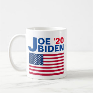 Joe Biden '20 mit amerikanischer Flagge Kaffeetasse