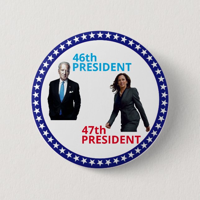 Joe Biden 46. Präsident Button (Vorderseite)