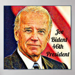 Joe Biden-46. Präsident_ Poster