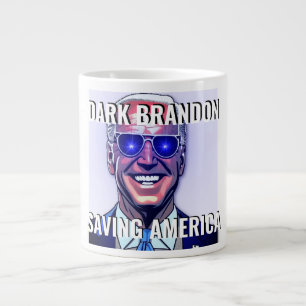 Joe Biden als Dark Brandon Giant Coffee Tasse