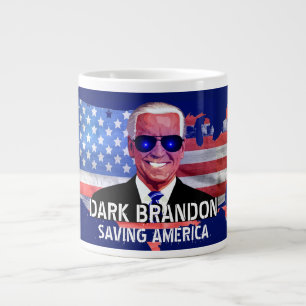 Joe Biden als Dark Brandon Giant Coffee Tasse