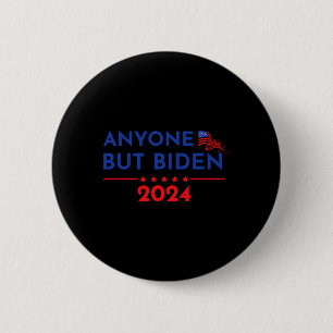 Joe Biden Anyone außer Biden 2024 Trump 1 Button