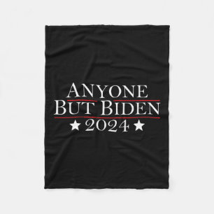 Joe Biden Anyone außer Biden 2024 Trump Fleecedecke
