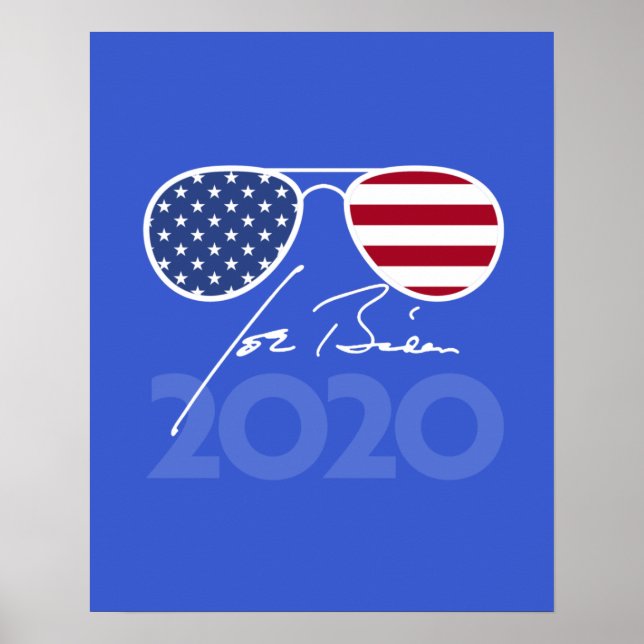 Joe Biden Aviators 2020 Poster (Vorne)