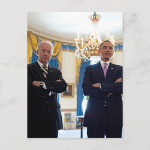 Joe! Biden & Barack Obama Postkarte