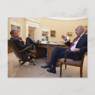 Joe Biden & Barack Obama Postkarte