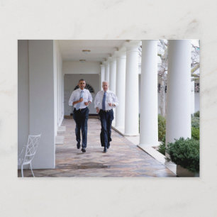 Joe Biden & Barack Obama Postkarte