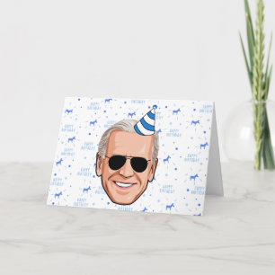 Joe Biden Birthday Dankeskarte
