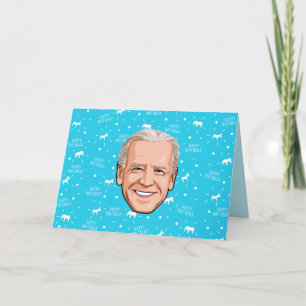 Joe Biden Birthday Dankeskarte
