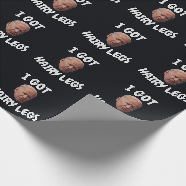 JOE BIDEN BIRTHDAY FUNNY WRAPPING PAPIER GESCHENKPAPIER (Ecke)