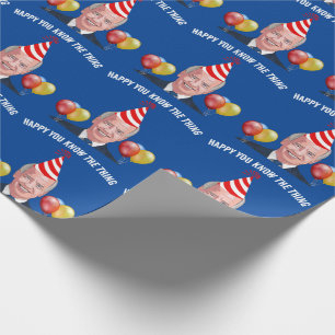 JOE BIDEN BIRTHDAY SIE WISSEN DAS GESCHENKPAPIER