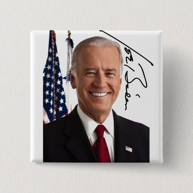 Joe-Biden-Button Button (Vorderseite)