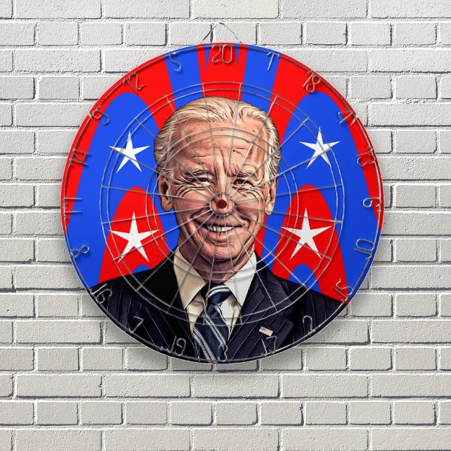 Joe Biden Caricature Cartoon Dartscheibe (Von Creator hochgeladen)