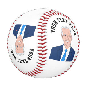 Joe Biden Cartoon porträtiert individuelles Baseba Baseball