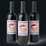 Joe Biden Christmas Weinetikett<br><div class="desc">Humorvolle politische Weihnachtsgeschenke und mehr von PolitiClothes.com finden Sie die einzigartigsten Wahlgeschenke und politischen Geschenke inklusive: politische T - Shirt,  politische Autoaufkleber,  politische Buttons,  politische Poster,  politische Buttone,  politische Karten,  politische Tasse,  politische Poster,  politische Zeichen und mehr! Jetzt kaufen unter: http://www.PolitiClothes.com</div>