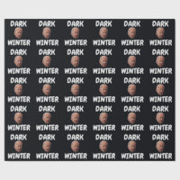 JOE BIDEN DARK WINTER CHRISTMAS WRAPPPAPIER