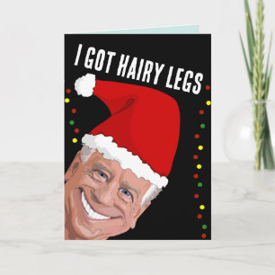 JOE BIDEN DARK WINTER FUNNY TRUMP CHRISTMAS CARDS FEIERTAGSKARTE
