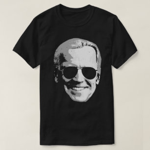 Joe Biden Face mit Aviators T-Shirt