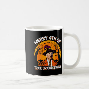 Joe Biden Frohe 4. Halloween-Streich oder Süßigkei Kaffeetasse