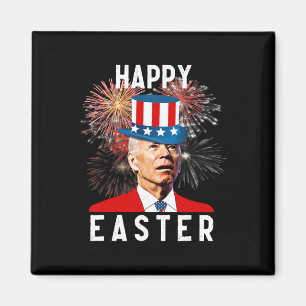 Joe Biden Frohe Ostern zum lustigen 4. Juli  Magnet