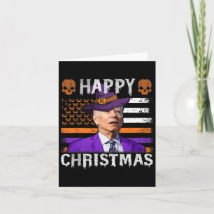 Joe Biden Frohes Halloween Frohe Weihnachten Us Fl Karte