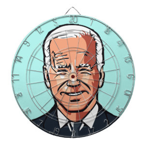 JOE BIDEN FUNNY JOKE DARTBOARD DARTSCHEIBE