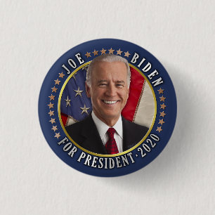Joe Biden für das Foto der Demokraten 2020 Button
