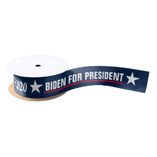 Joe Biden für den Präsidentschaftskandidaten 202 Satinband